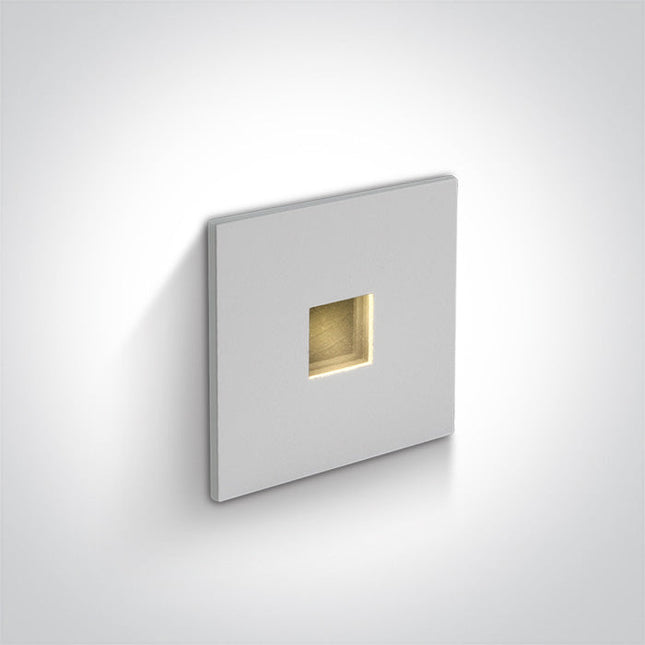 ONE Light | 68004A/W/W WHITE RECESSED 1W WW DARK LIGHT IP54 350mA - OEM NORDIC - Quality Parts Distribution