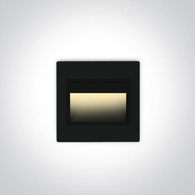 ONE Light | 68007/B/W BLACK COB LED INBOX 1,5w WW 100-240v - OEM NORDIC - Quality Parts Distribution