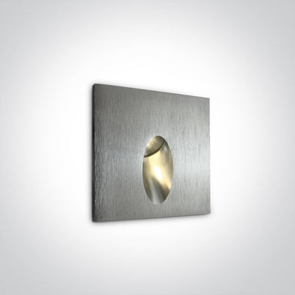 ONE Light | 68032/AL/W ALUMINIUM RECESSED IP54 1x3w WW 100-240V - OEM NORDIC - Quality Parts Distribution