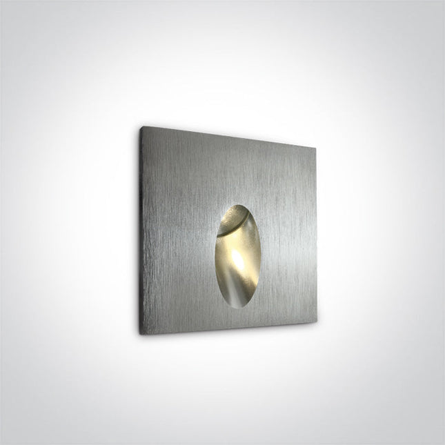 ONE Light | 68032/AL/W ALUMINIUM RECESSED IP54 1x3w WW 100-240V - OEM NORDIC - Quality Parts Distribution