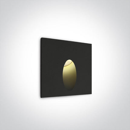 ONE Light | 68032/B/W BLACK RECESSED IP54 1x3W WW 100-240V - OEM NORDIC - Quality Parts Distribution