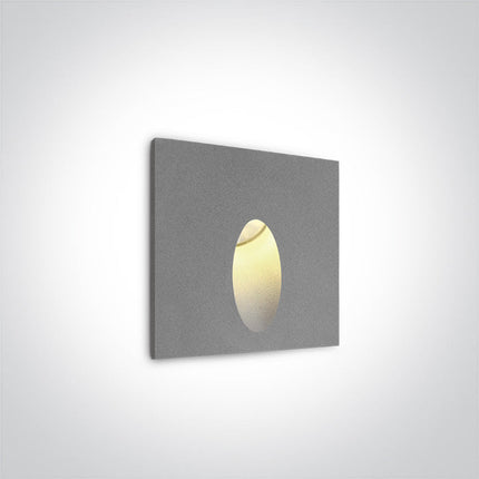 ONE Light | 68032/G/W GREY RECESSED IP54 1x3w WW 100-240V - OEM NORDIC - Quality Parts Distribution