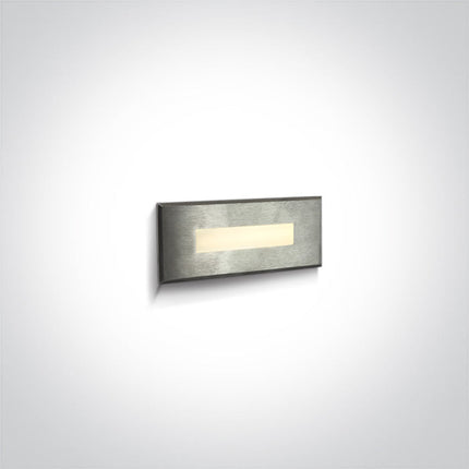 ONE Light | 68072A/W SS316 WALL REC IP65 LED 5W WW 230V - OEM NORDIC - Quality Parts Distribution