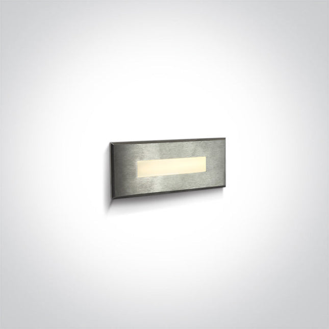 ONE Light | 68072A/W SS316 WALL REC IP65 LED 5W WW 230V - OEM NORDIC - Quality Parts Distribution