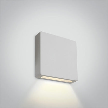 ONE Light | 68074A/W/W WHITE IP65 WALL RECESSED COB LED 2w WW 700mA DARK LIGHT - OEM NORDIC - Quality Parts Distribution