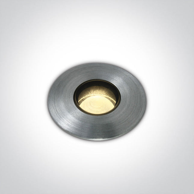 ONE Light | 69042M/AL/W ALUMINIUM IP67 INGROUND LED WW 1w/2w 350mA/700mA - OEM NORDIC - Quality Parts Distribution