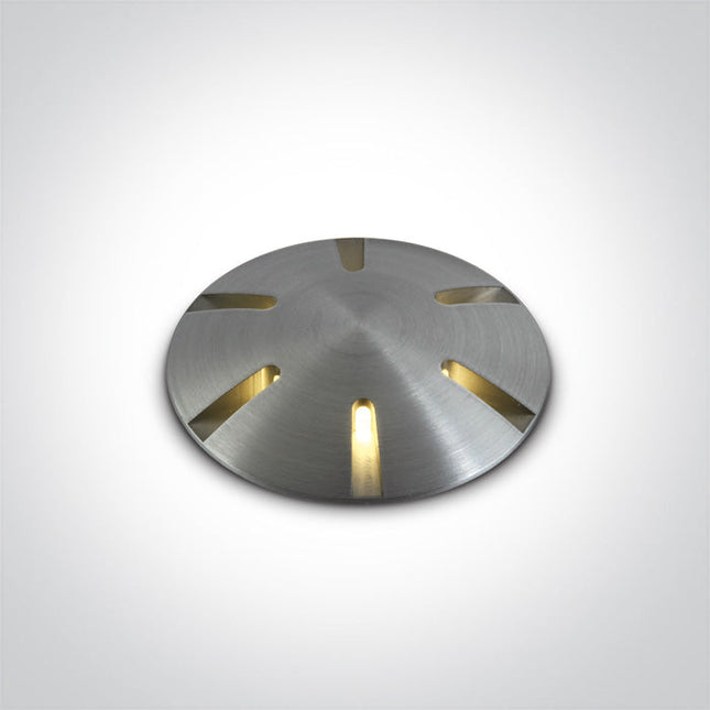 ONE Light | 69044/AL/W ALUMINIUM IP67 INGROUND LED 1W WW 350mA - OEM NORDIC - Quality Parts Distribution