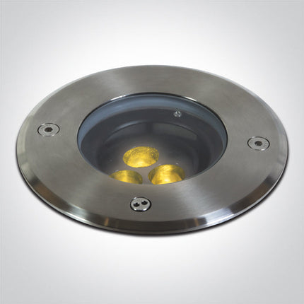 ONE Light | 69074A/W SS316L IP67 INGROUND ADJUSTABLE 3x1,5W WW 36deg 230V DARK LIGHT - OEM NORDIC - Quality Parts Distribution