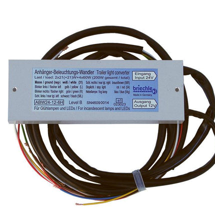 Briechle TRAILER LIGHT CONVERTER ABW 24-12-6H - OEM NORDIC - Quality Parts Distribution
