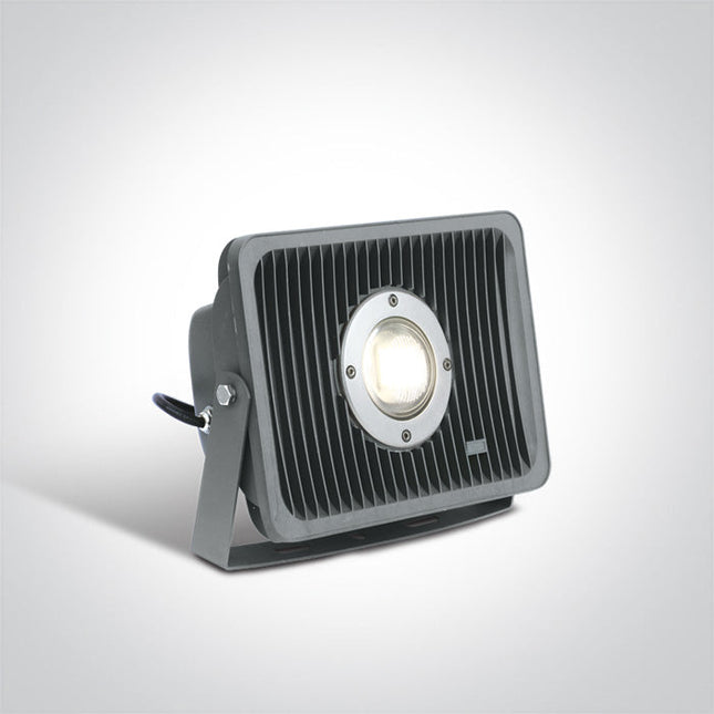 ONE Light | 7034C/G/C GREY FLOOD LIGHT COB LED 70W CW IP65 AC100-240V - OEM NORDIC - Quality Parts Distribution