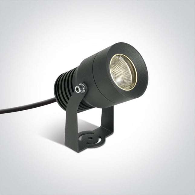 ONE Light | 7046/AN/W ANTHRACITE LED 10W WW 50d IP65 SPIKE 230V - OEM NORDIC - Quality Parts Distribution