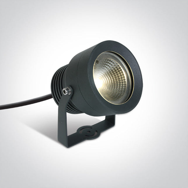 ONE Light | 7047/AN/W ANTHRACITE LED 20W WW 50d IP65 SPIKE 230V - OEM NORDIC - Quality Parts Distribution