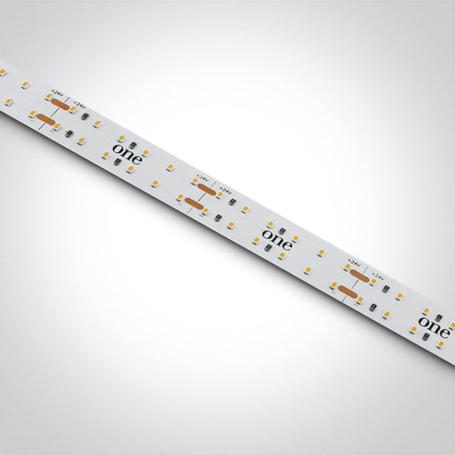ONE Light | 7875/W DOUBLE LED STRIP 24vDC WW 5m ROLL 19,2w/m IP20 - OEM NORDIC - Quality Parts Distribution