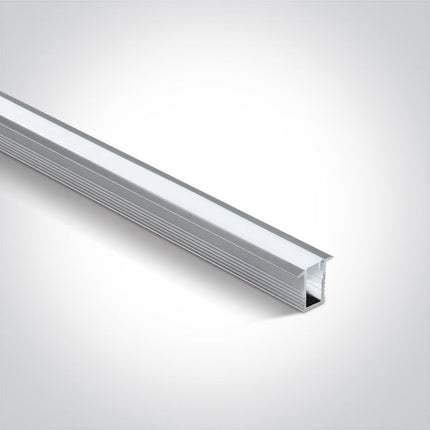 ONE Light | 7901R/AL RECESSED PROFILE 2m + PC opal diffuser - OEM NORDIC - Quality Parts Distribution