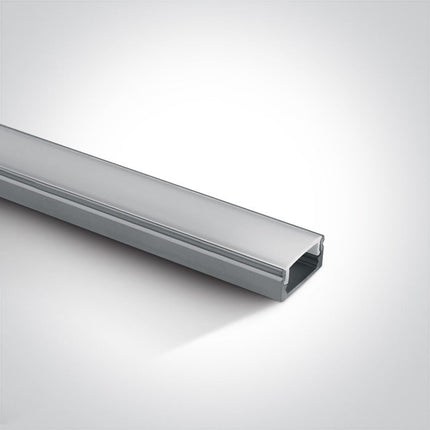 ONE Light | 7902/AL PROFILE 2m + PC opal diffuser - OEM NORDIC - Quality Parts Distribution