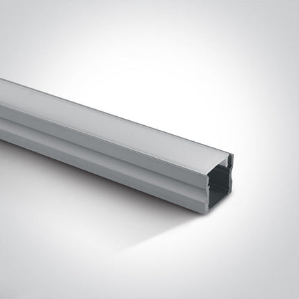 ONE Light | 7904/AL PROFILE 2m + PC opal diffuser - OEM NORDIC - Quality Parts Distribution