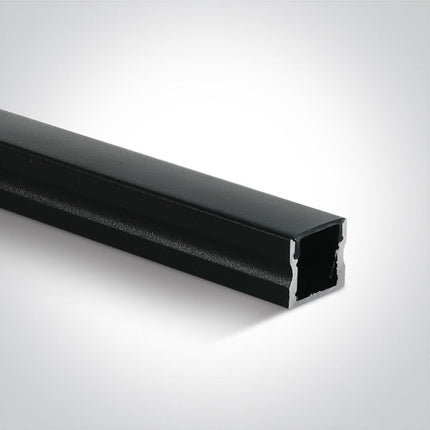 ONE Light | 7904/B/B BLACK PROFILE 2m + PC BLACK diffuser - OEM NORDIC - Quality Parts Distribution