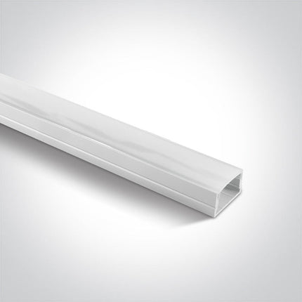 ONE Light | 7905/W WHITE PROFILE 2m + PC opal diffuser - OEM NORDIC - Quality Parts Distribution