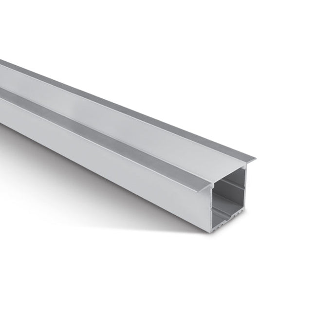 ONE Light | 7910R/AL RECESSED PROFILE 2m + PC opal diffuser - OEM NORDIC - Quality Parts Distribution