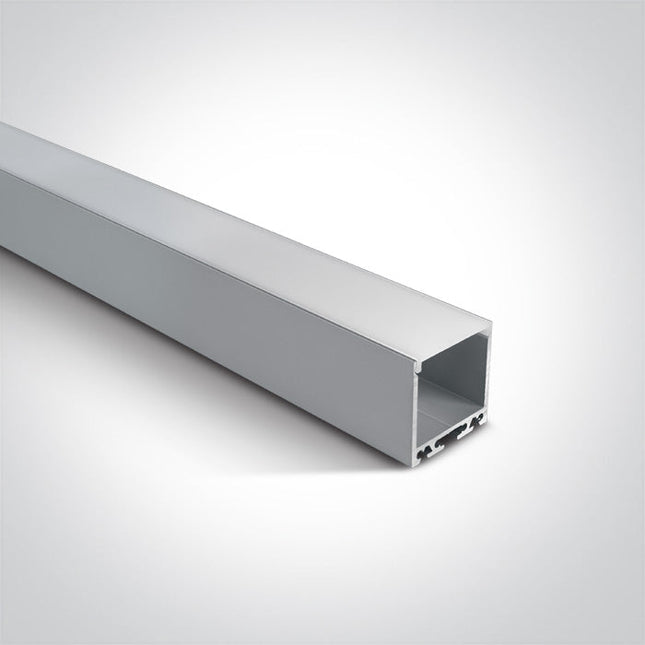 ONE Light | 7912/AL PROFILE 2m + PC opal diffuser - OEM NORDIC - Quality Parts Distribution