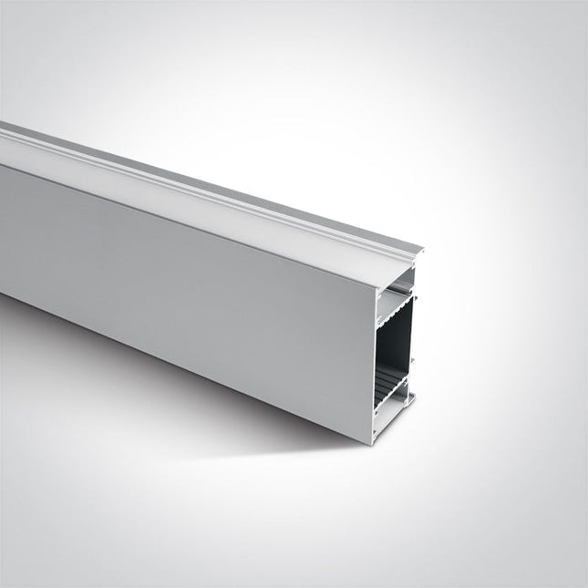 ONE Light | 7916/AL WALL PROFILE 2m + PC opal diffuser - OEM NORDIC - Quality Parts Distribution