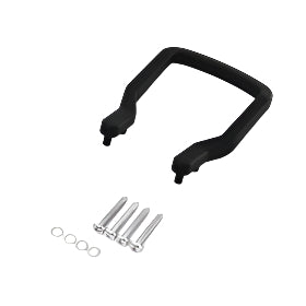 REMA DIN320 / MRC320 handle grey. Bended, with 4 screws, acid resistant (MPN: 108880 / 95066-67) - OEM NORDIC - Quality Parts Distribution
