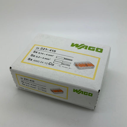 WAGO 221-415 (25-pack) - OEM NORDIC - Quality Parts Distribution