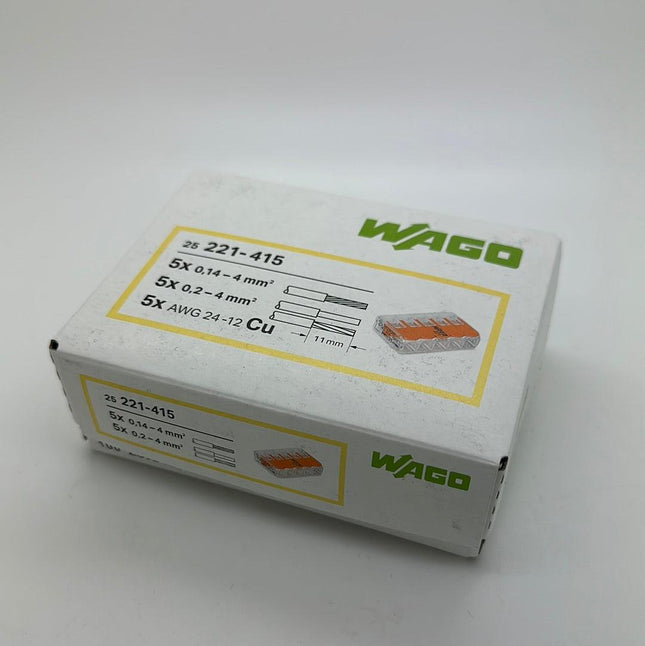 WAGO 221-415 (25-pack) - OEM NORDIC - Quality Parts Distribution