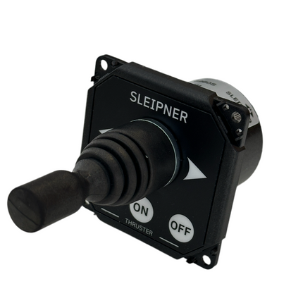 Sleipner | 8960 S Side-Power Single Joystick Control Panel (Black) - OEM NORDIC - Quality Parts Distribution