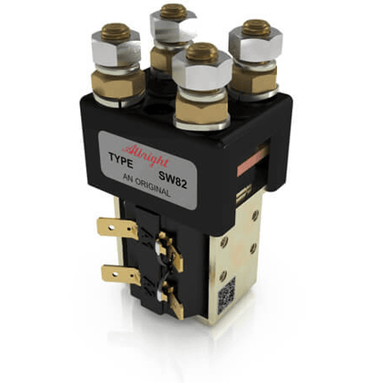 SW82-4 Albright 100A/100A 24V CO 2-pole 1-throw Contactor - OEM NORDIC - Quality Parts Distribution