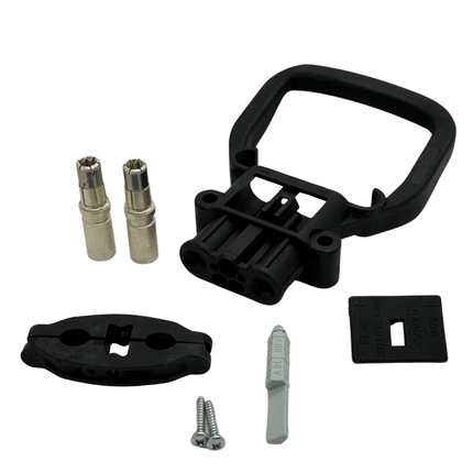 Rema Connector 75309-01 DIN 80 A - 35mm² - Socket with handle (black) - OEM NORDIC - Quality Parts Distribution