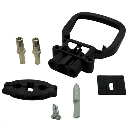 Rema Connector 75306-01 DIN 80 A - 16mm² - Socket with handle (black) - OEM NORDIC - Quality Parts Distribution