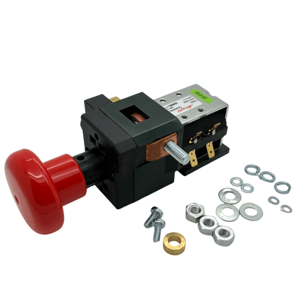 SD300AB-84 Albright 300A 24V DC CO Emergency Stop Switch +Aux. Contacts 24V Max. - OEM NORDIC - Quality Parts Distribution