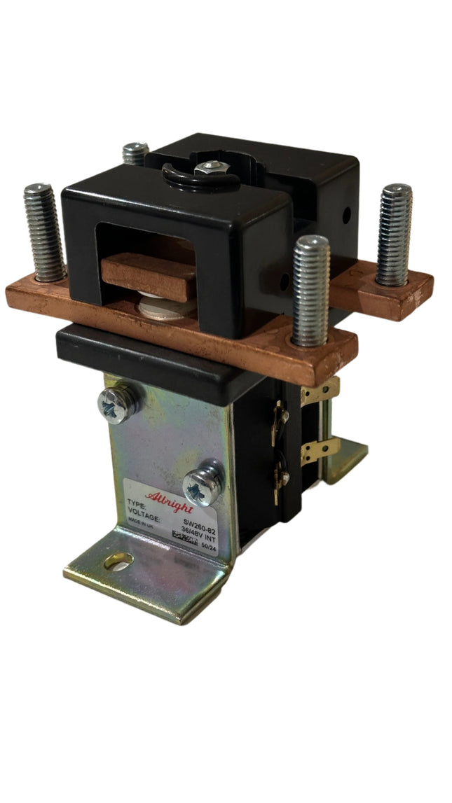 SW260-82 Albright 36-48V Solenoid Contactor - INT (Very Intermittent) - OEM NORDIC - Quality Parts Distribution