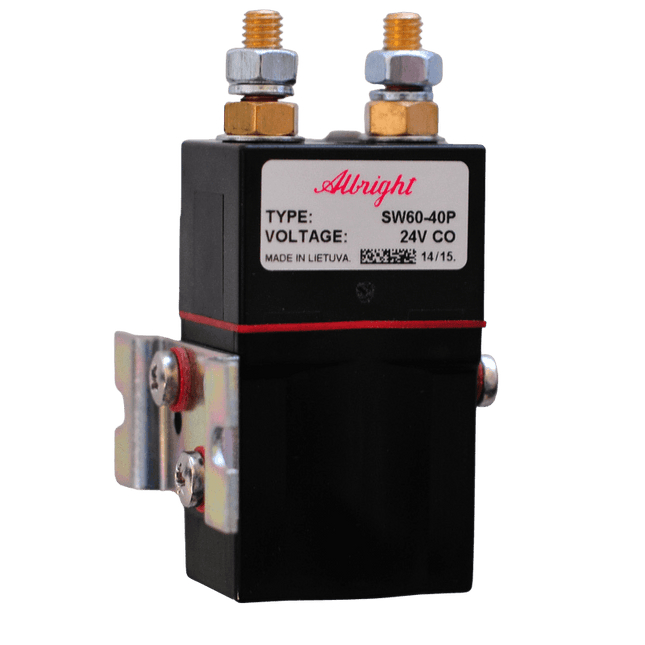 SW60-40P Albright 80A 24V CO 1-pole 1-throw Contactor - OEM NORDIC - Quality Parts Distribution
