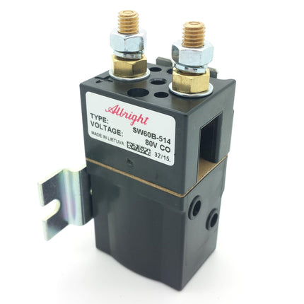 SW60B-514 Albright 80A 80V CO 1-pole 1-throw Contactor, oldstock - OEM NORDIC - Quality Parts Distribution