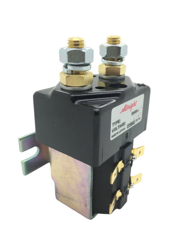 SW80-2019 Albright 100A/125A 12V INT 1-pole 1-throw Contactor + Closed Top Cover - OEM NORDIC - Quality Parts Distribution