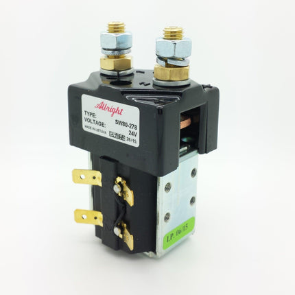 SW80-278 Albright 100A 24V INT 1-pole 1-throw Contactor - OEM NORDIC - Quality Parts Distribution