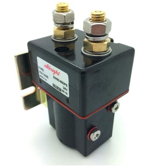 SW80-860PE Albright 100A 24V DC INT 1-pole 1-throw Contactor Sealed IP66 - OEM NORDIC - Quality Parts Distribution