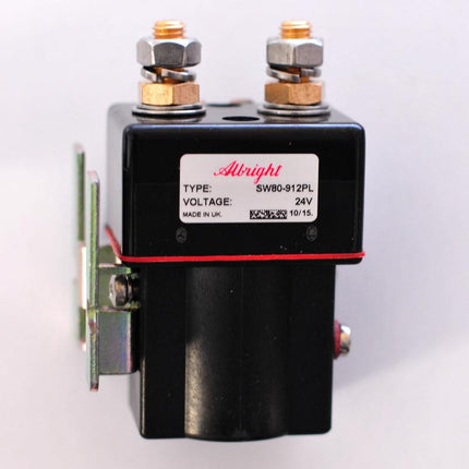 SW80-912PL Albright 100A / 125A 24V INT 1-pole 1-throw Contactor - OEM NORDIC - Quality Parts Distribution