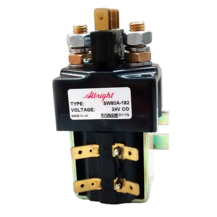 SW80A-182 Albright 125A 24V CO 1-pole 1-throw Contactor - OEM NORDIC - Quality Parts Distribution