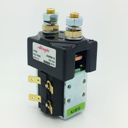 SW80B-15 Albright 125A 72V CO 1-pole 1-throw Contactor - OEM NORDIC - Quality Parts Distribution