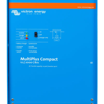 Victron MultiPlus C 12/2000/80-30 | Inverter / Charger / 230V Sinewave - OEM NORDIC - Quality Parts Distribution