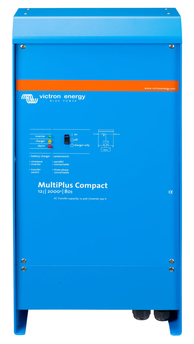 Victron MultiPlus C 12/2000/80-30 | Inverter / Charger / 230V Sinewave - OEM NORDIC - Quality Parts Distribution
