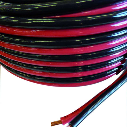 Synergy Cables 2x16mm2 Radaflex® Twin Black/Red 0.3/0.5 kV (500 meter drum, D=80cm)