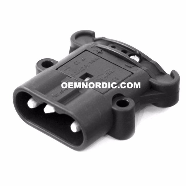 REMA BATTERY CONNECTOR DIN 80, PLUG with contacts, Battery Acid Resistant Housing - OEM NORDIC - Quality Parts Distribution