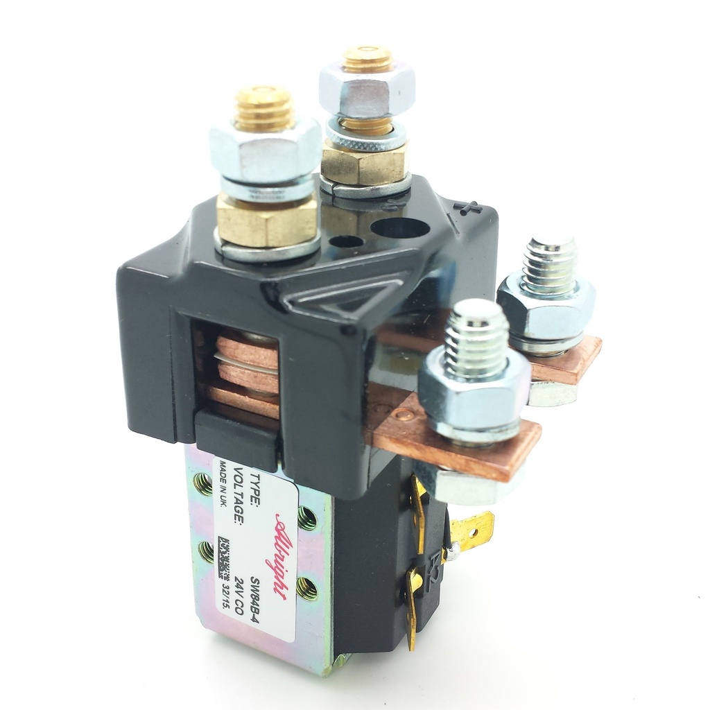 SW84B-4 Albright 100A/125A 24V CO 1-pole 2-throw Contactor