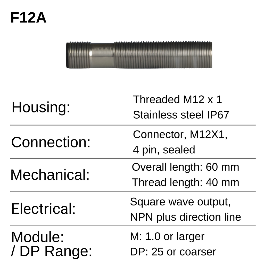 TE / Jaquet Speed Sensor F12A (MPN: 385Z-05322 / GreenLine F12A -Series)