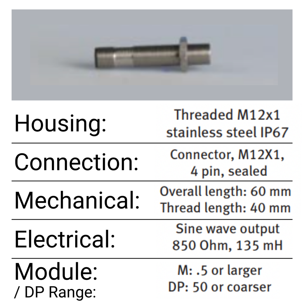 TE / Jaquet Speed Sensor E12A (MPN: 385Z-05320 / GreenLine E12A -Series)