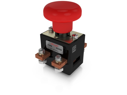 [101-ED252LB-1] ED252LB-1 Albright 250A Heavy Duty Emergency Stop Switch With Key 150V - Max.